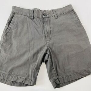 Patagonia Shorts Mens 32 Gray Organic Cotton Chino Casual Hiking Outdoor Walking